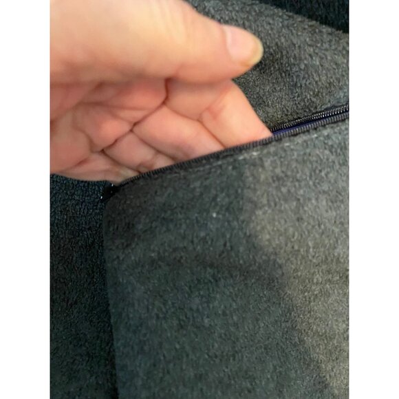 Carhartt Blue Insulated Jacket Zip Closure & Pockets Fleece XL - Picture 4 of 11